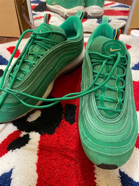 23初夏時尚 Nike Air Max 97 奧運五環配色 他的時尚 鞋類 運動鞋、球鞋在旋轉拍賣