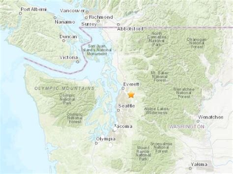 4.6 Magnitude Earthquake Strikes in Seattle Area