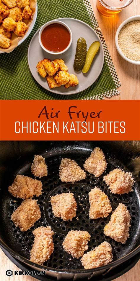 Air Fryer Chicken Katsu Bites Kikkoman Home Cooks Recipe Air