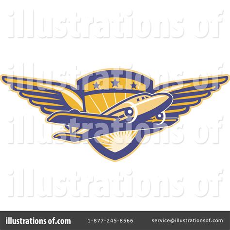 Airlines Clipart #1098139 - Illustration by patrimonio