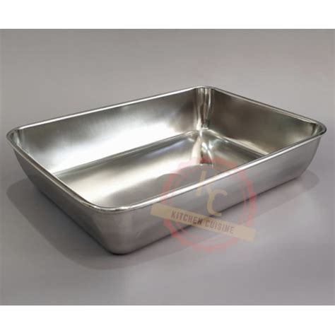 Jual Nampan Tebal Stainless Steel 40cm Loyang Baki Wadah SS