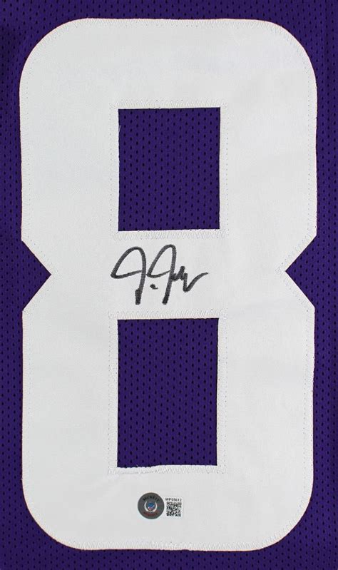 JUSTIN JEFFERSON SIGNED MINNESOTA VIKINGS JERSEY (BECKETT COA)