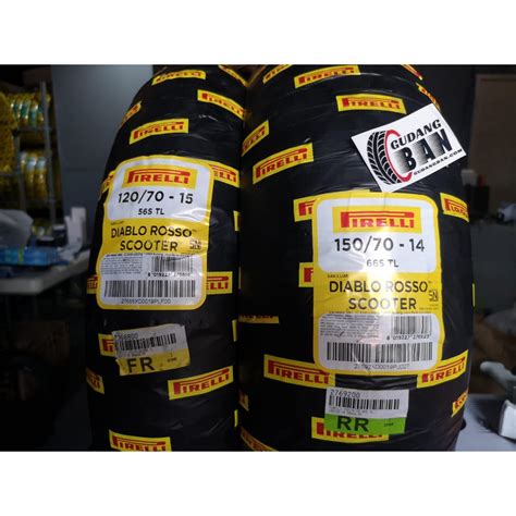 Jual Paket Xmax 120 70 15 Dan 150 70 14 Pirelli Diablo Rosso Scooter