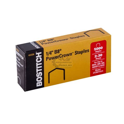 Grapa Power Crown B Pzas Bostitch Stcr