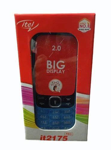 Black Itel 2175 Pro Mobile Phones At ₹ 870piece In New Delhi Id 2853360542633