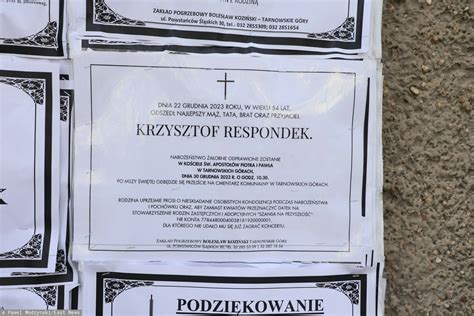 Pogrzeb Krzysztofa Respondka Wzruszaj Ce Sceny Kto Si Pojawi