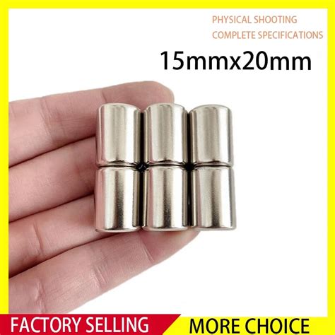 Ímãs redondos 15mm x 20mm permanentes do neodímio ímãs 15 20 ímãs