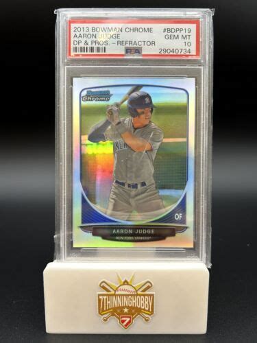 AARON JUDGE PSA 10 2013 BOWMAN CHROME BDPP19 1ST DRAFT PROSPECT