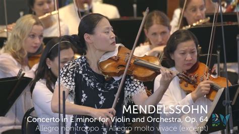 Midori Plays Mendelssohn With The New York Philharmonic Bravo Vail