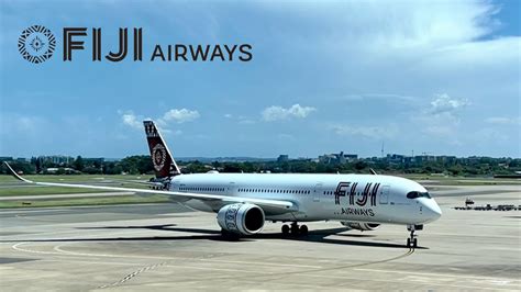 Fiji Airways Business Class Airbus A350 900 Syd Nan Youtube