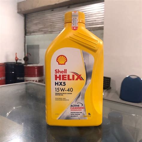 Jual Oli SHELL Helix HX5 Sae 15W 40 1L Shopee Indonesia