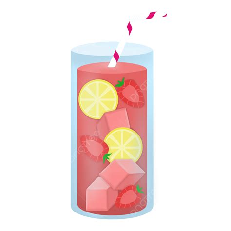 Strawberry Lemonade Png Image Strawberry Lemonade Stramberry Lemon Drink Png Image For Free