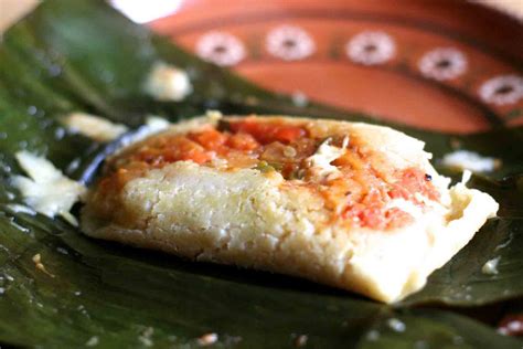 Vegetarian Banana Leaf Tamales Recipe