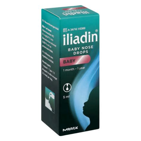 Iliadin Baby Nose Drops 5ml Clicks