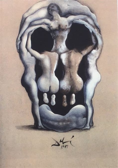 Salvador Dali Le crâne Catawiki