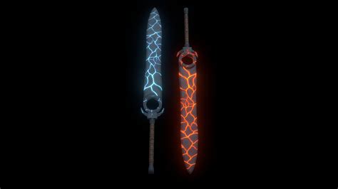 Fantasy Swords Ice And Fire Download Free 3d Model By Toni García