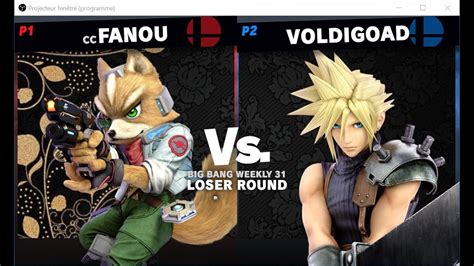 Big Bang Weekly 31 Loser Round Fanou Vs Voldigoad YouTube