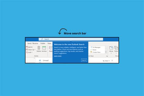 How To Move The Search Bar In Outlook Back Down Techcult