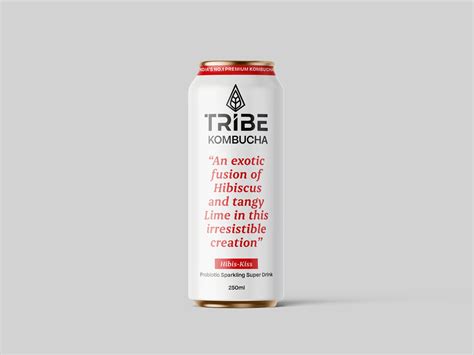 tribe kombucha naturally sparkling herbal tea probiotic super drink