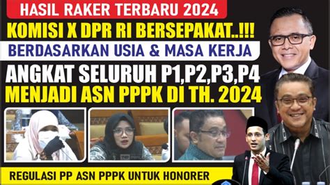 MANTAP KABAR BAIK BAGI P1 P2 P3 P4 USULAN BERDASAR MASA KERJA DAN