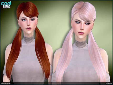 Woman Hair Long Hairstyle Fashion The Sims P Sims Clove Share