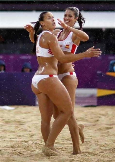 Spanish Women Beach Volleyball