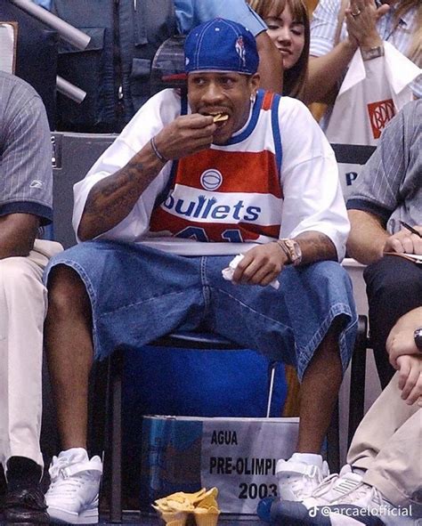 Allen iverson | Nba fashion, Nba outfit, Allen iverson