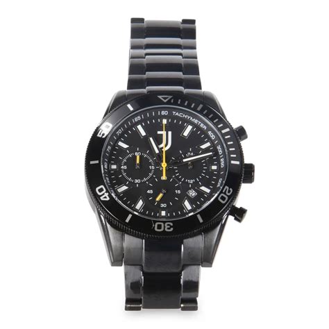 Juventus Black Square Chrono Watch