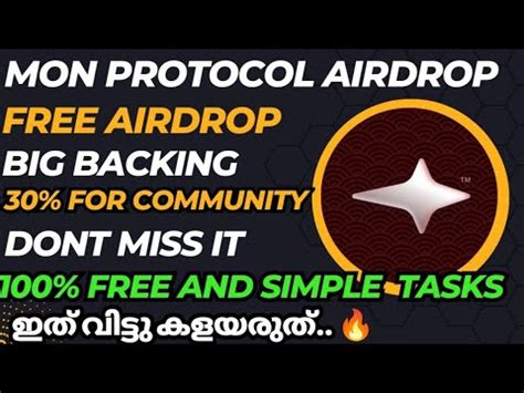 Airdrop Mon Protocol Airdrop Tutorial Free