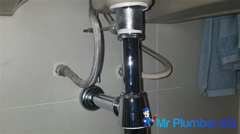 Basin Pipe Replacement Plumber Singapore Condo Serangoon Mr Plumber Singapore 1