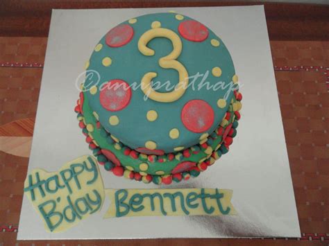 Birthday Cake Boy 3 Years Old The Cake Boutique