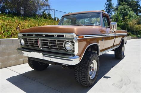 1974 Ford F 250 Ranger Xlt 4x4 4 Speed For Sale On Bat Auctions Sold For 29800 On September