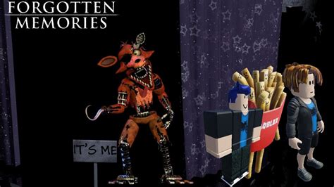 Roblox Forgotten Memories Night Foxy Strikes Youtube