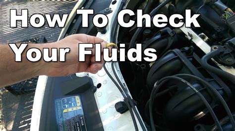 How To Check Your Car Fluids Youtube