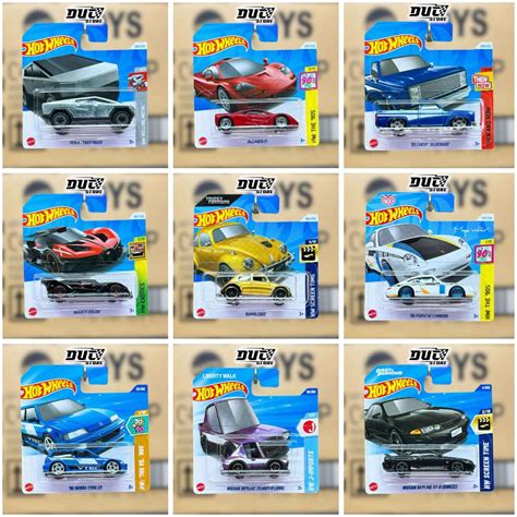 Ducstore Hot Wheels Short Cards Model Car Total Shopee Malaysia