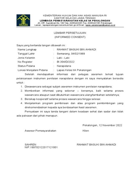 Lembar Persetujuan Ispn Pdf