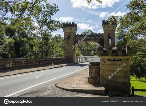 Hampden Bridge Kangaroo Valley Stock Photo By Leelakajonkij