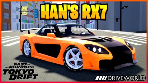 I Rebuilt Han S Rx7 From Tokyo Drift In Drive World Youtube