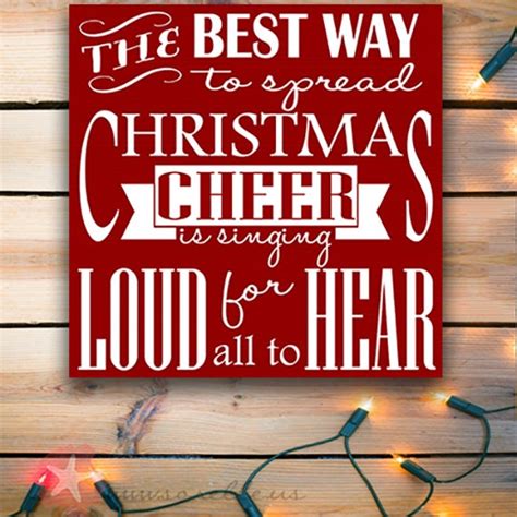 Christmas Cheer Sign Christmas Cheer Christmas By Sorellebyjenn