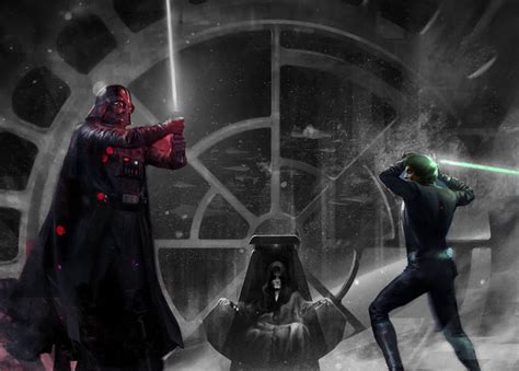 Luke Vs Vader by BeastUnleashed4Real on DeviantArt