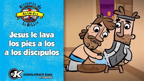 Historias De La Biblia Jes S Lava Los Pies A Sus Disc Pulos Sk En