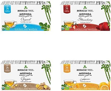 Amazon Miracle Tree Organic Moringa Superfood Tea Pack