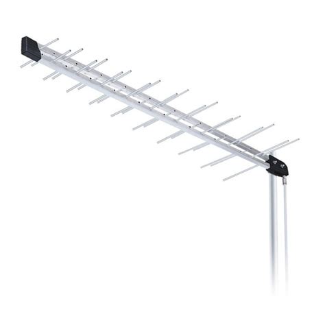 Antena Externa Aquario Lu 19c Log Periodica Digital Uhf Hdtv Leroy