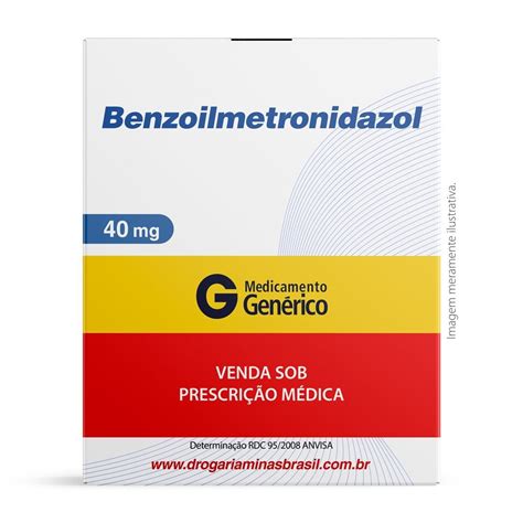 Para Que Serve O Benzoilmetronidazol - Benzoilmetronidazol 4% 120ml Genérico Ems: Preço e para que serve