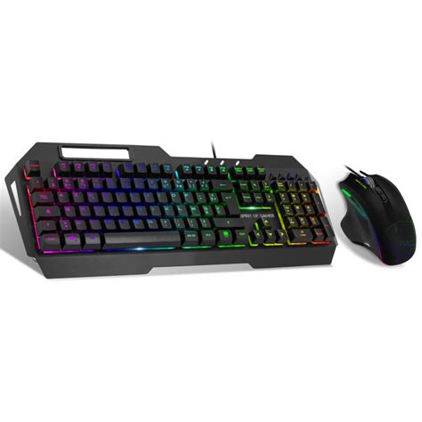 Pack Clavier Souris Spirit Of Gamer Comprenant Clavier Souris