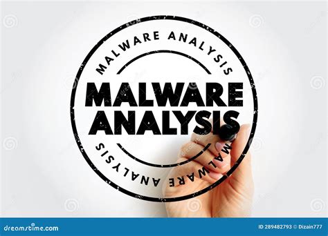 Malware Analysis Text Stamp Concept Background Stock Image Image Of Innovation Virus 289482793