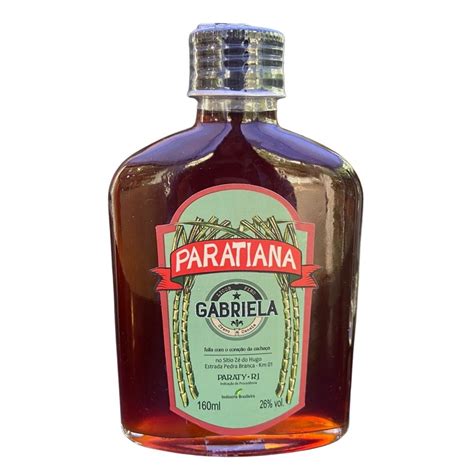 Cachaça Paratiana Gabriela 160ml Submarino