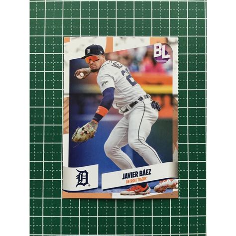 Topps Mlb Big League Javier Baez Detroit Tigers Base