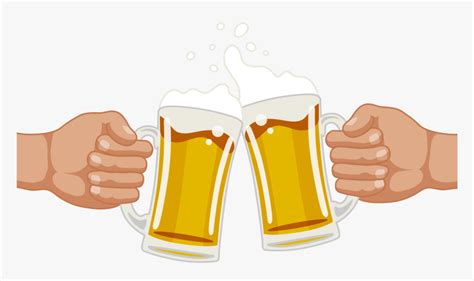 Transparent Beer Mug Clip Art Png - Beer Cheers Transparent Background ...