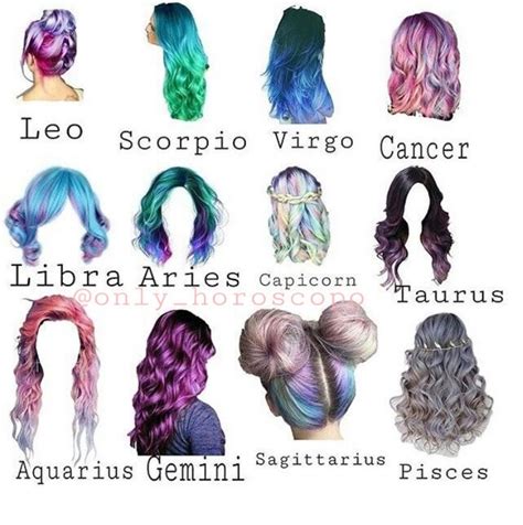 Pin By Greta Glazar On Zodie Hairstyles Zodiac Signs Hairstyle